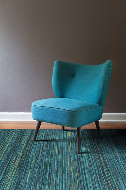 Brighton Flatweave in Blue