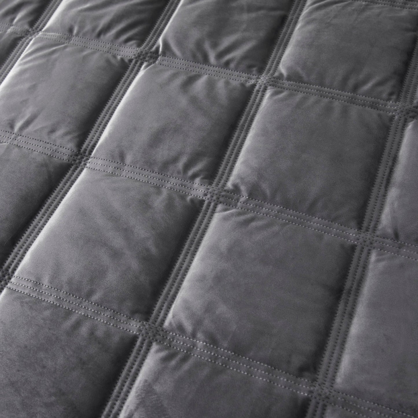 Brighton Square Duvet Cover Set in Slate