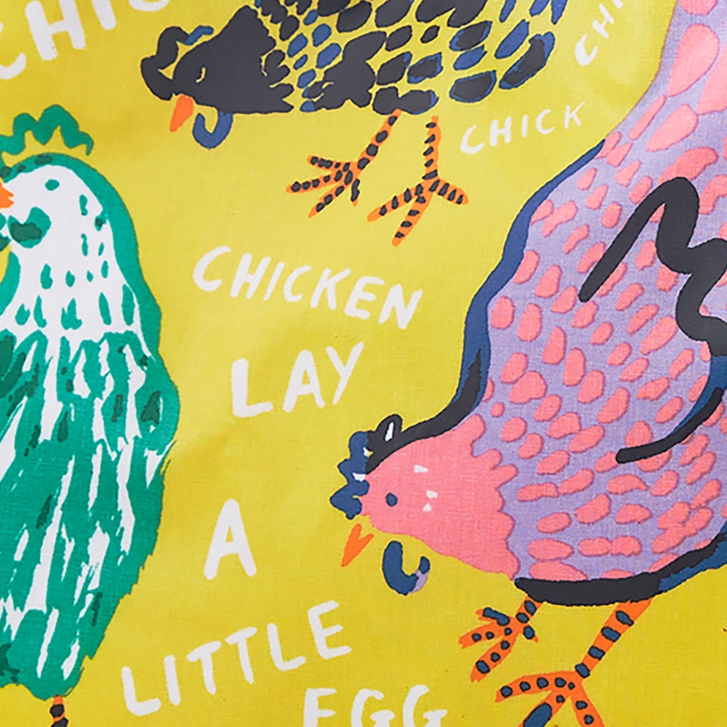 Chick Chicken Canvas Shoulder Bag