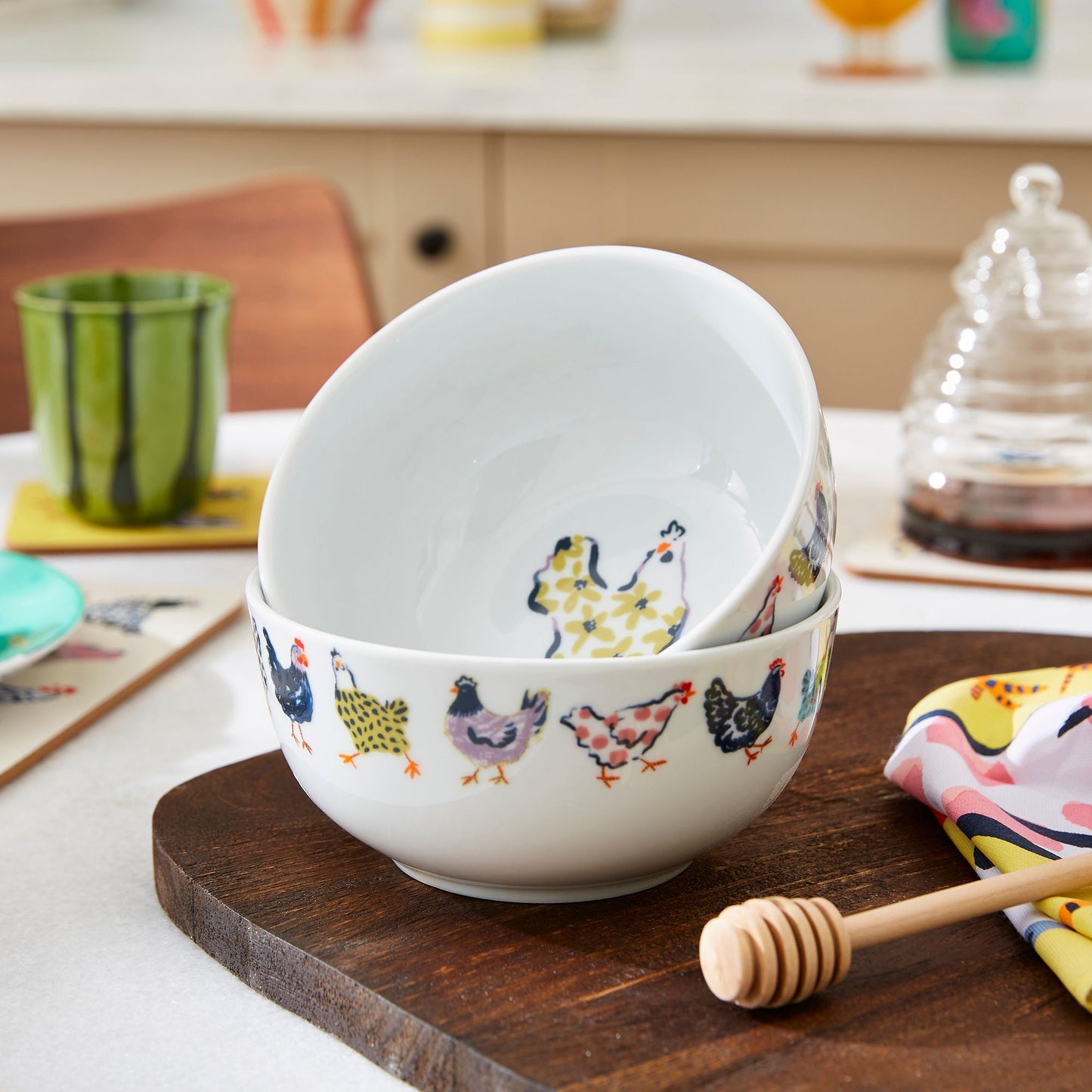 Chick Chicken Porcelain Bowl