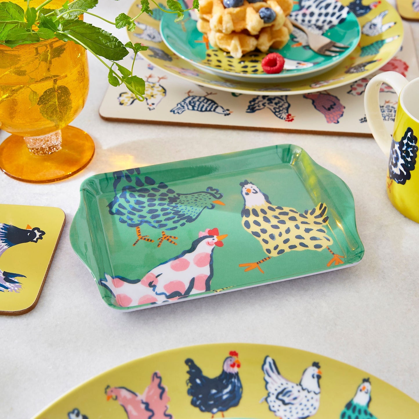 Chick Chicken Scatter Tray
