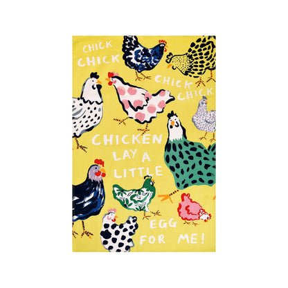 Chick Chicken Cotton Tea Towel