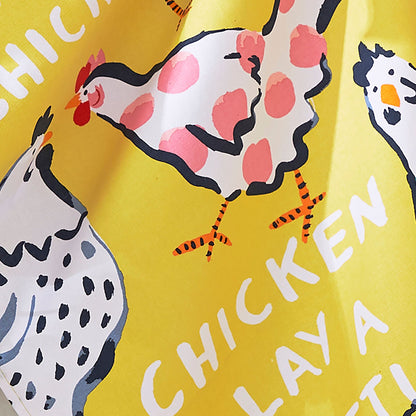 Chick Chicken Cotton Tea Towel