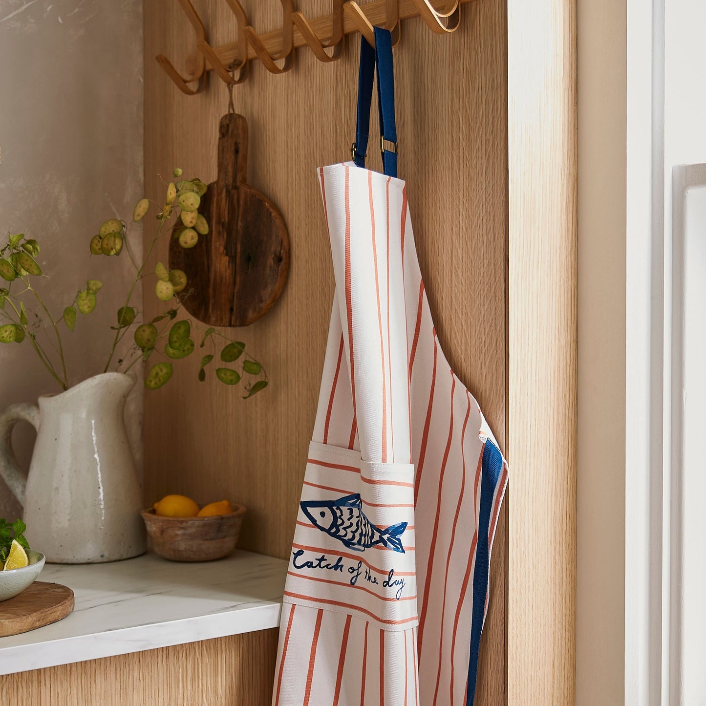 Catch of the Day Cotton Apron