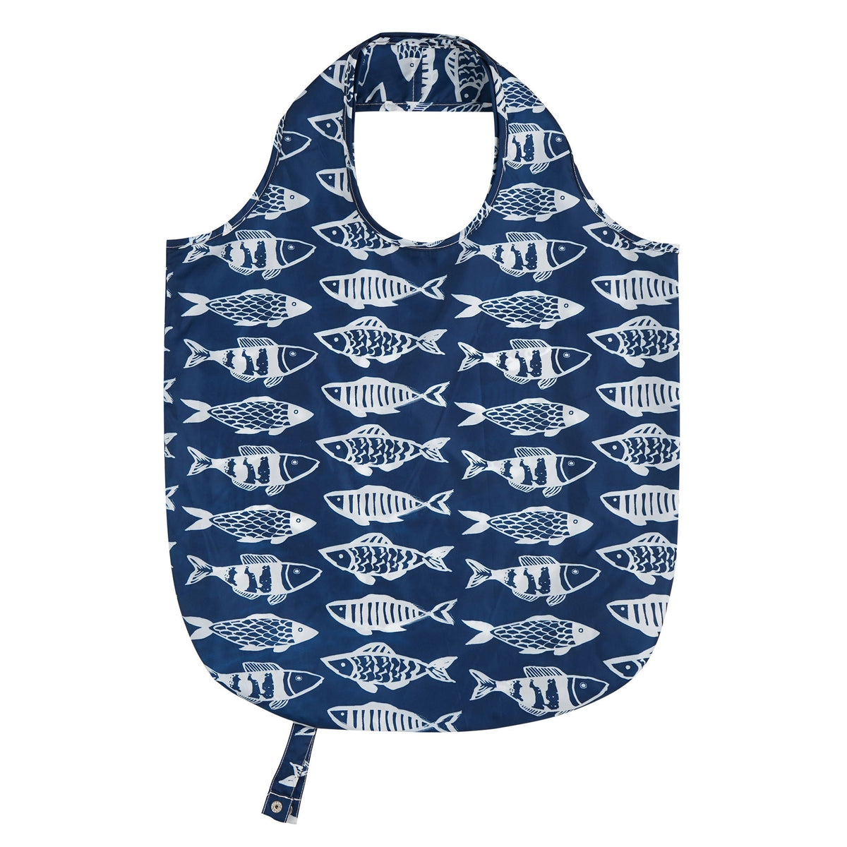 Catch of the Day Foldable Tote Bag Medium in Multicolour