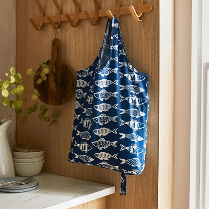 Catch of the Day Foldable Tote Bag Medium in Multicolour