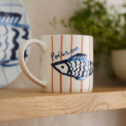 Catch of the Day Bone China Mug
