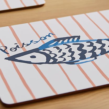 Catch of the Day Placemat 4 Pack