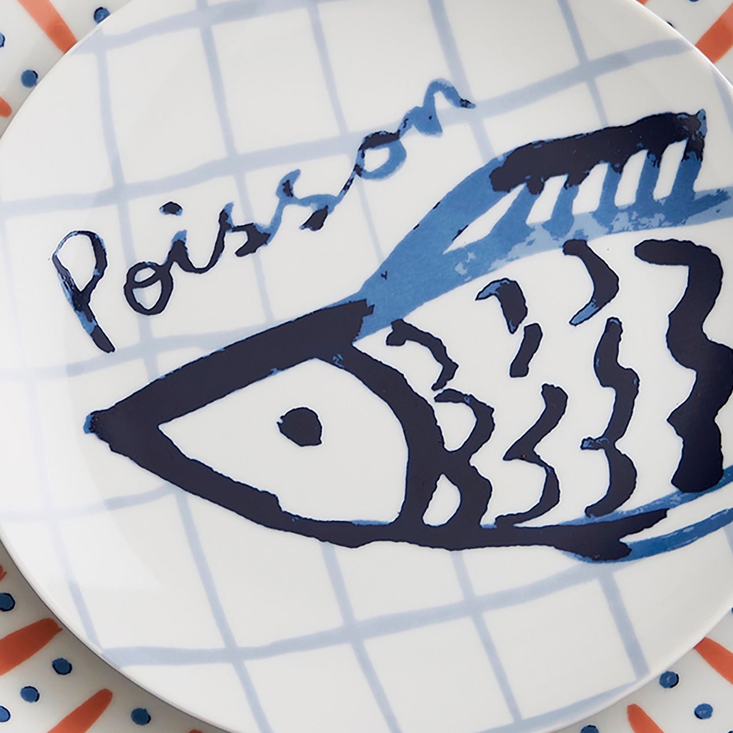 Catch of the Day Porcelain Dinner Plate
