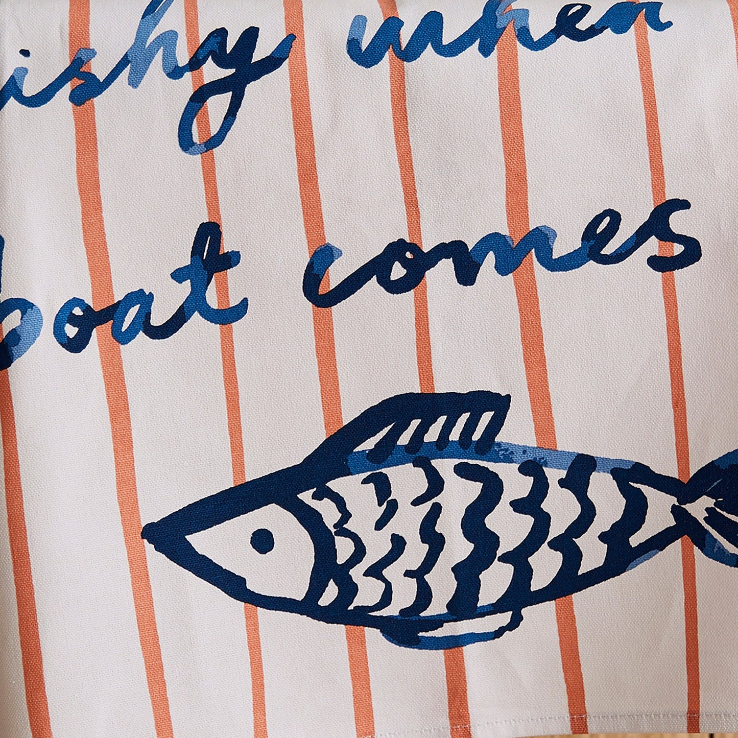 Catch of the Day Cotton Tea Towel
