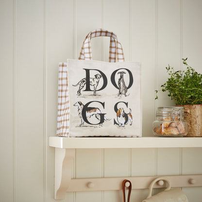 Country Dogs Foldable Tote Bag Medium