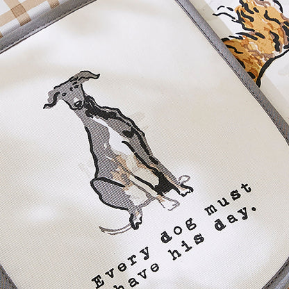 Country Dogs Double Oven Glove