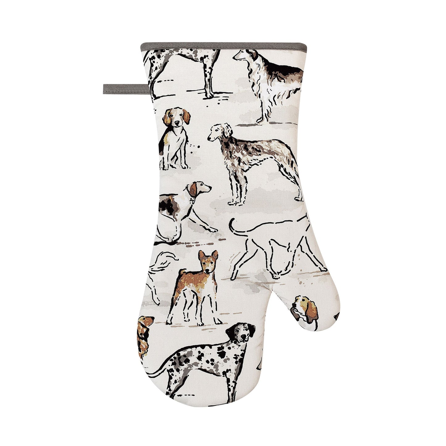 Country Dogs Gauntlet Oven Glove
