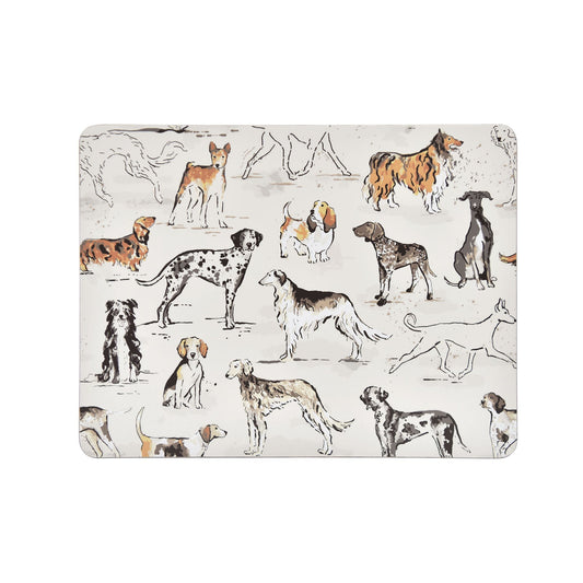 Country Dogs Placemat 4 Pack