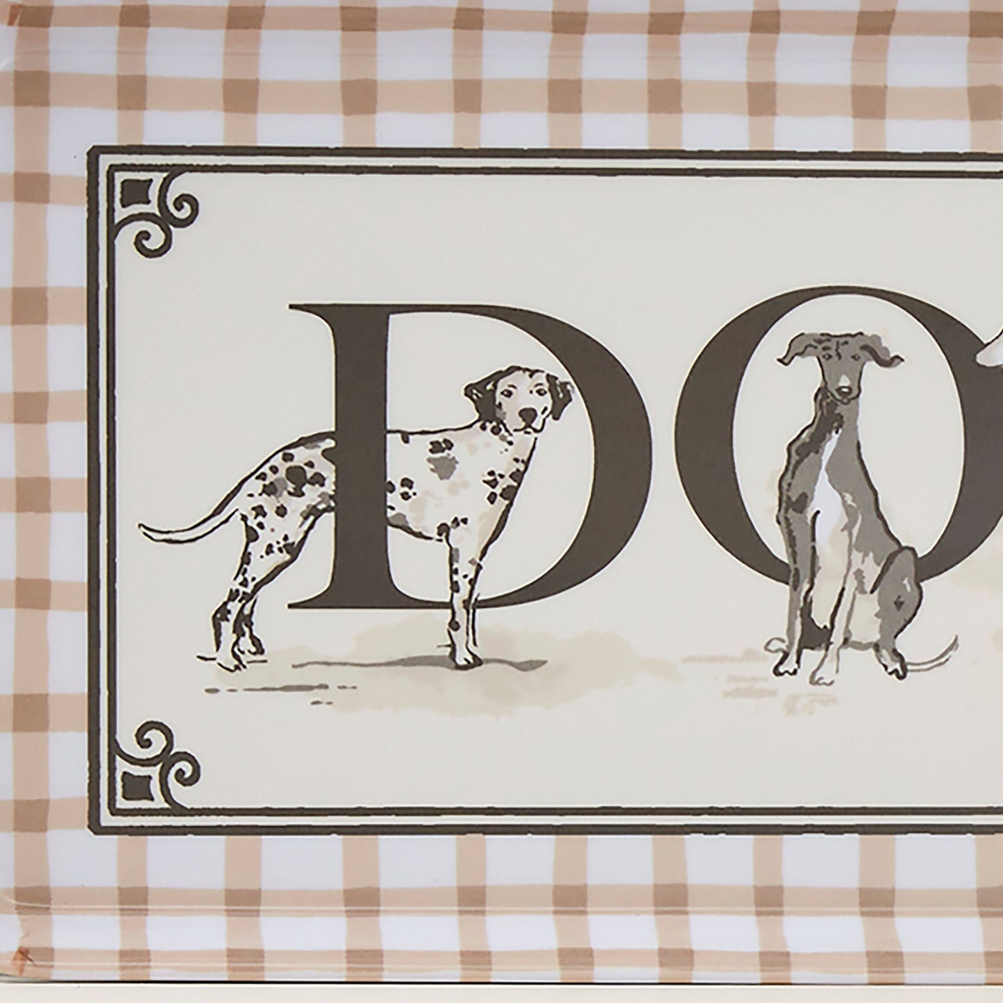 Country Dogs Scatter Tray