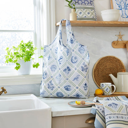 Coastal Treasures Canvas Shoulder Bag