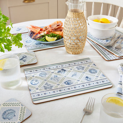 Coastal Treasures Coasters 4 Pack