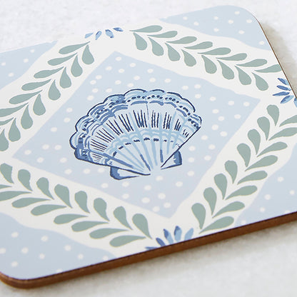 Coastal Treasures Coasters 4 Pack