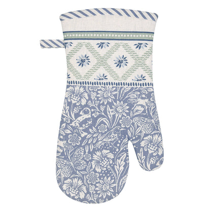 Coastal Treasures Gauntlet Oven Glove