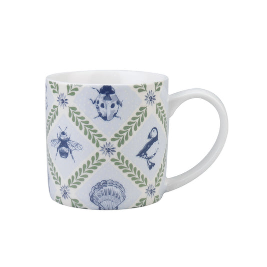 Coastal Treasures Bone China Mug