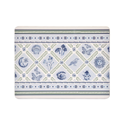 Coastal Treasures Placemat 4 Pack