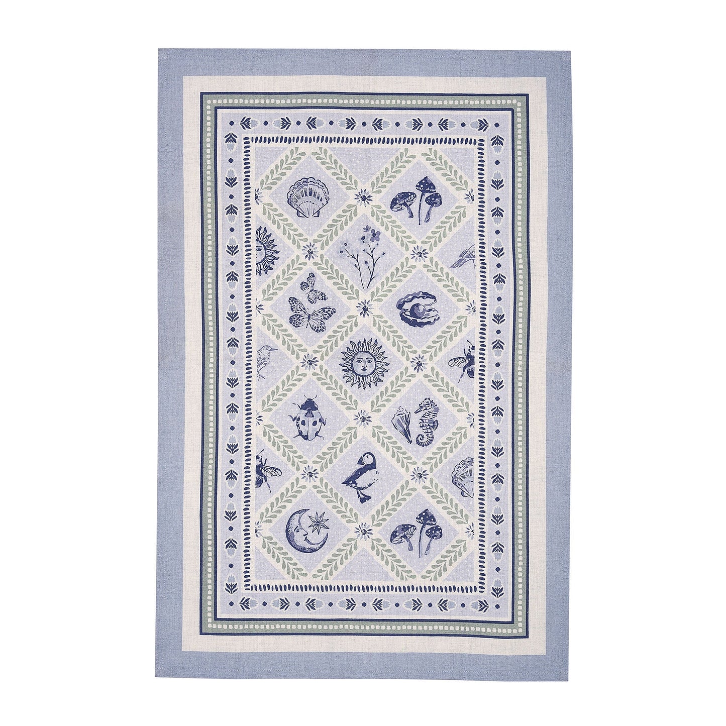 Coastal Treasures Cotton Tea Towel