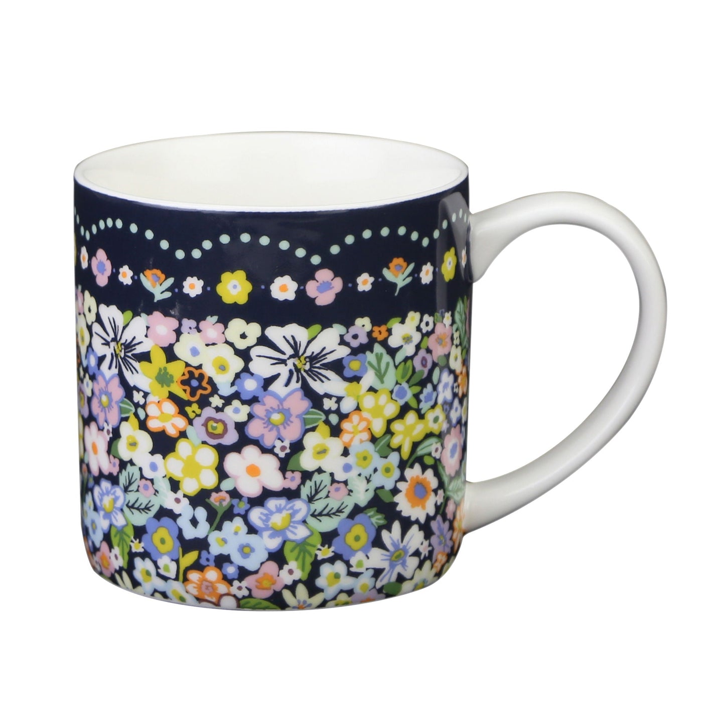 Confetti Floral Bone China Mug