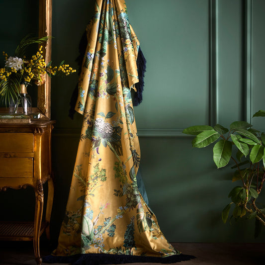 Cotswold Fantasia Throw in Gold