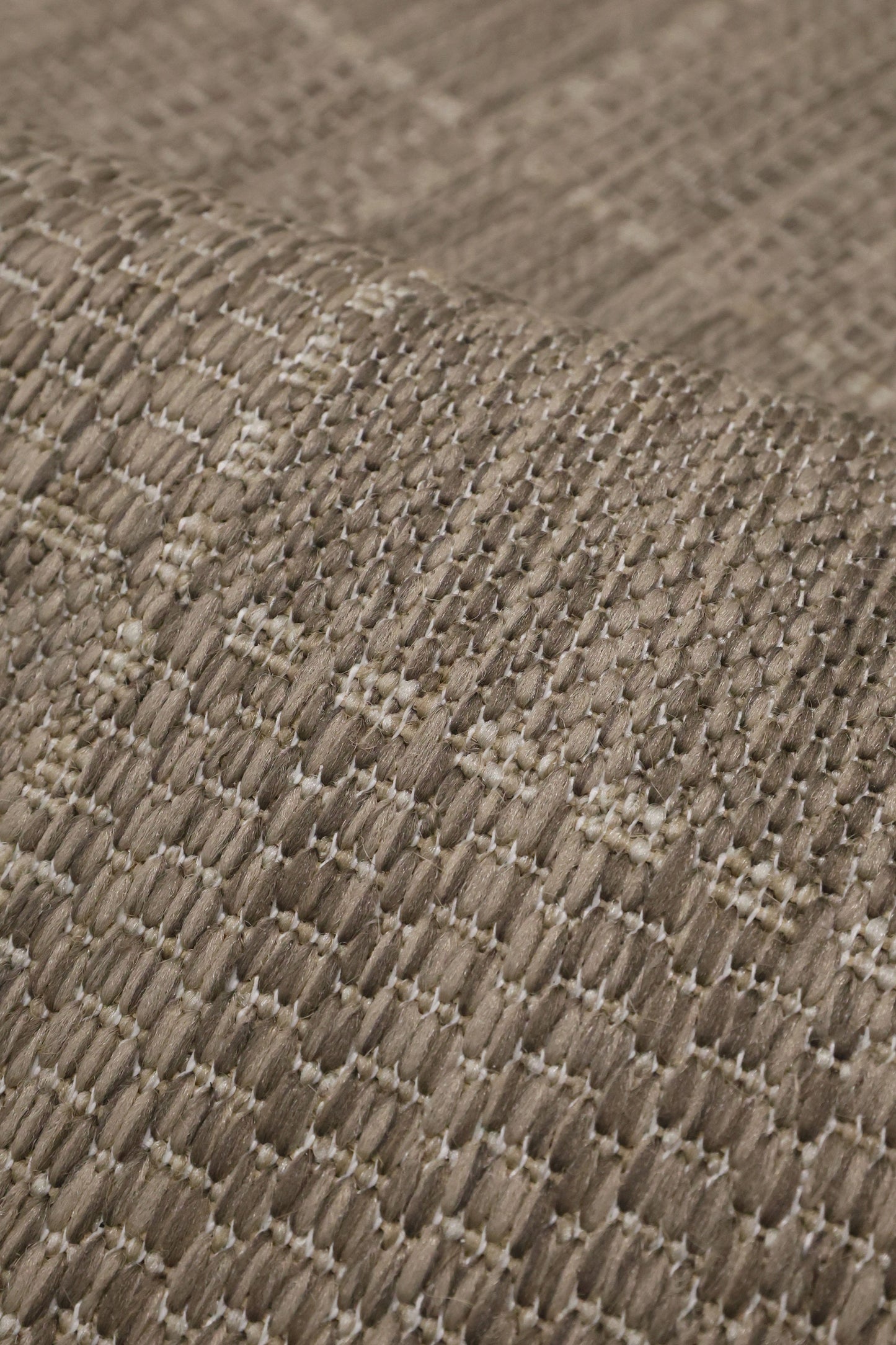 Check Flatweave Latte