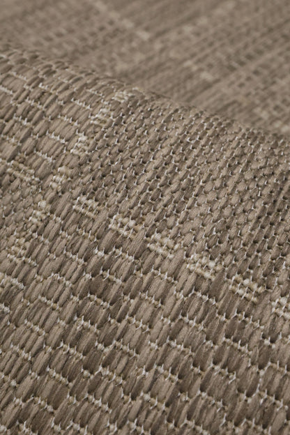 Check Flatweave Latte