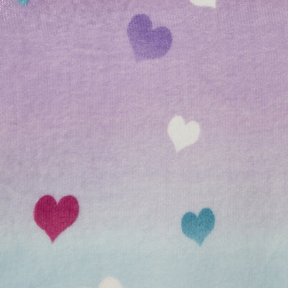 Cosy Ombre Heart Duvet Cover Set in Multicolour