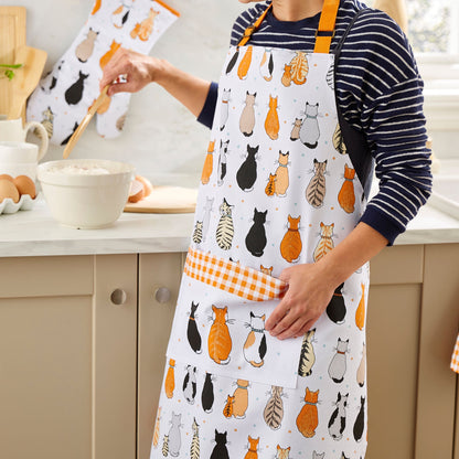 Cats In Waiting 2026 Cotton Apron
