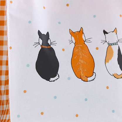 Cats In Waiting 2026 Foldable Tote Bag Medium