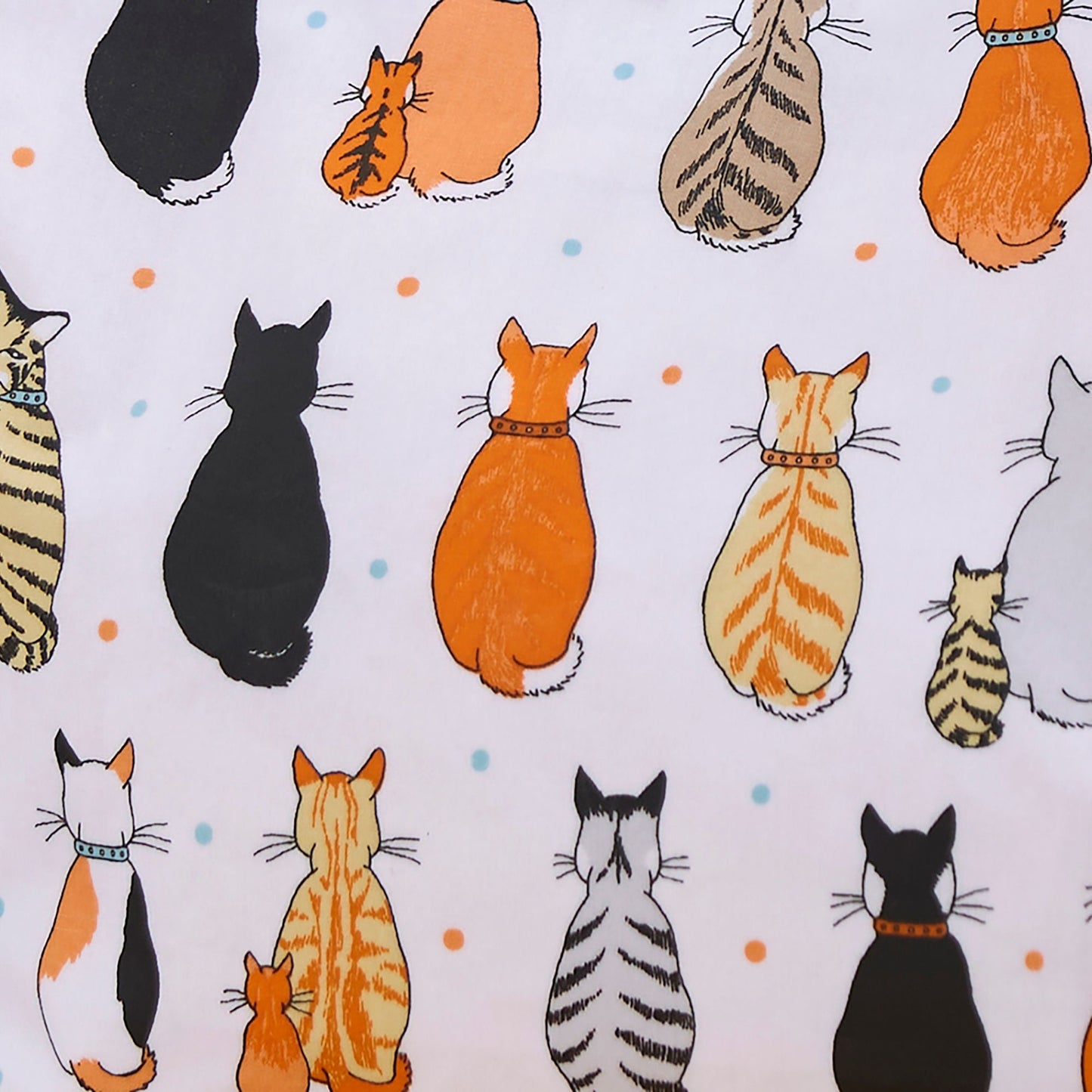 Cats In Waiting 2026 Foldable Tote Bag Medium