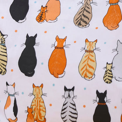 Cats In Waiting 2026 Foldable Tote Bag Medium