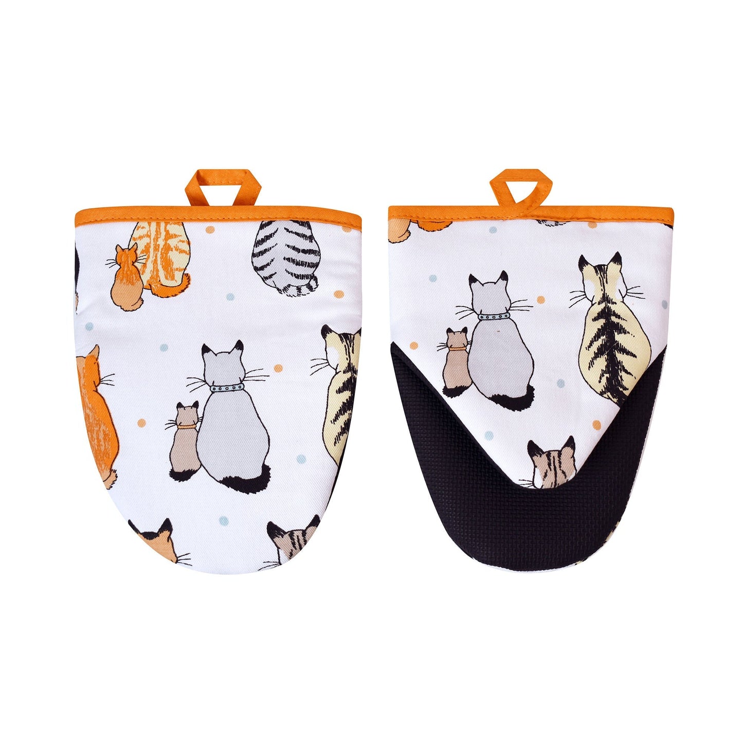 Cats In Waiting 2026 Microwave Mitts Pair