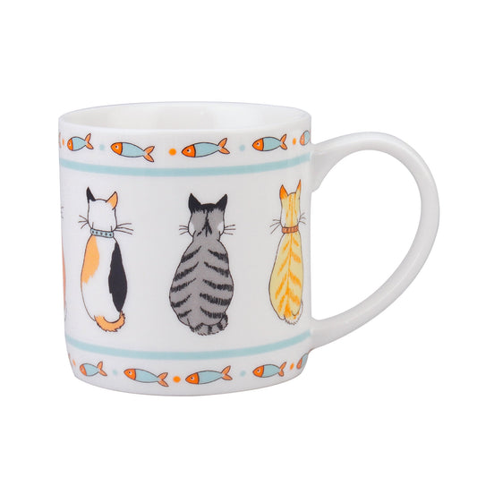 Cats In Waiting 2026 Bone China Mug