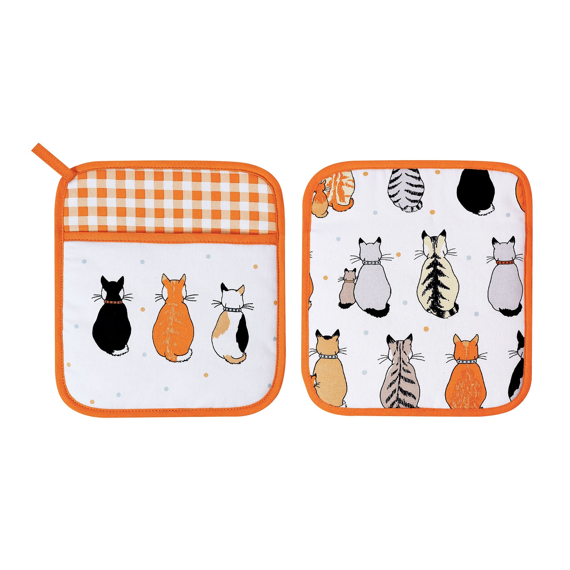 Cats In Waiting 2026 Pot Mitt – Jane Plum
