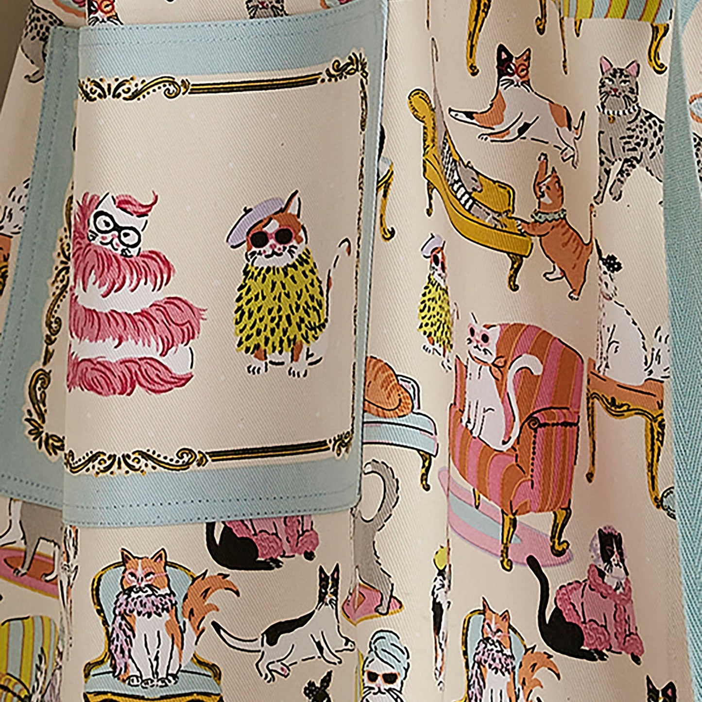 Cool Cats Cotton Apron