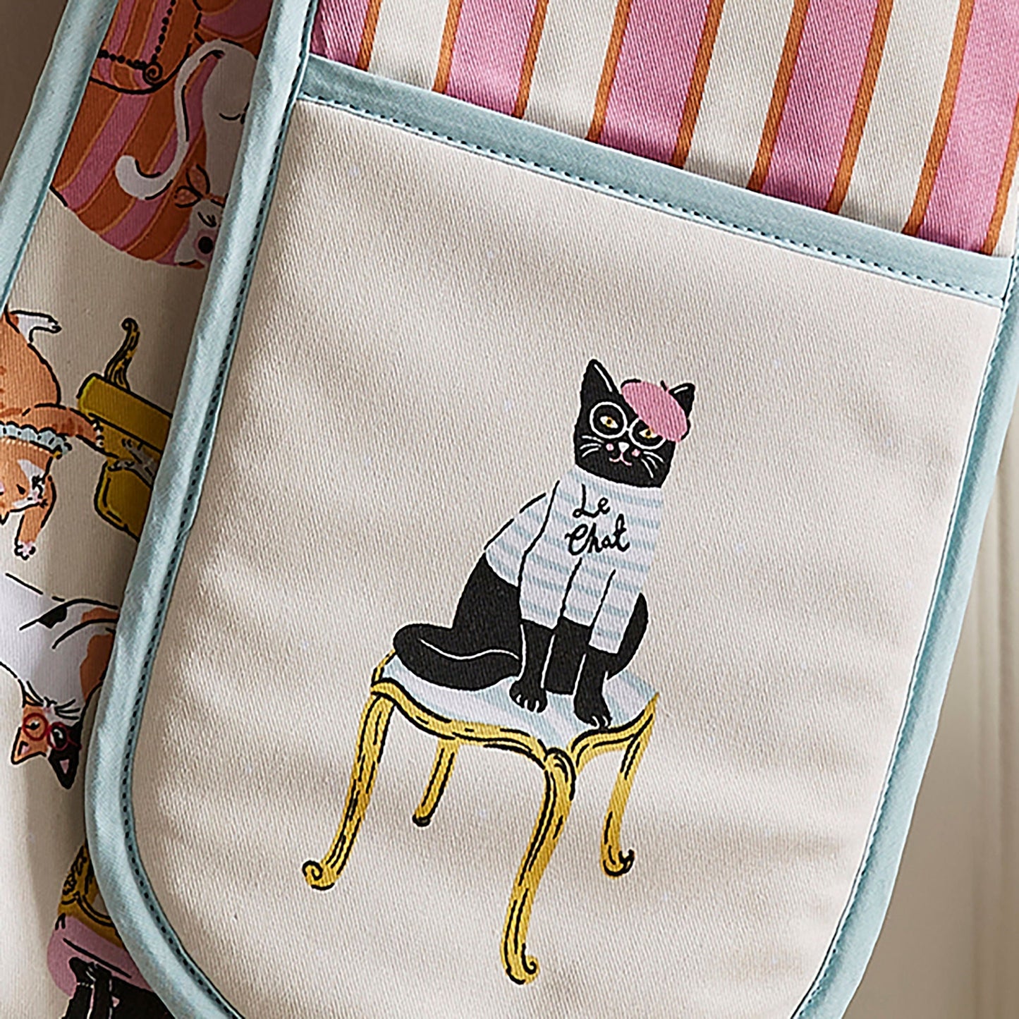 Cool Cats Double Oven Glove