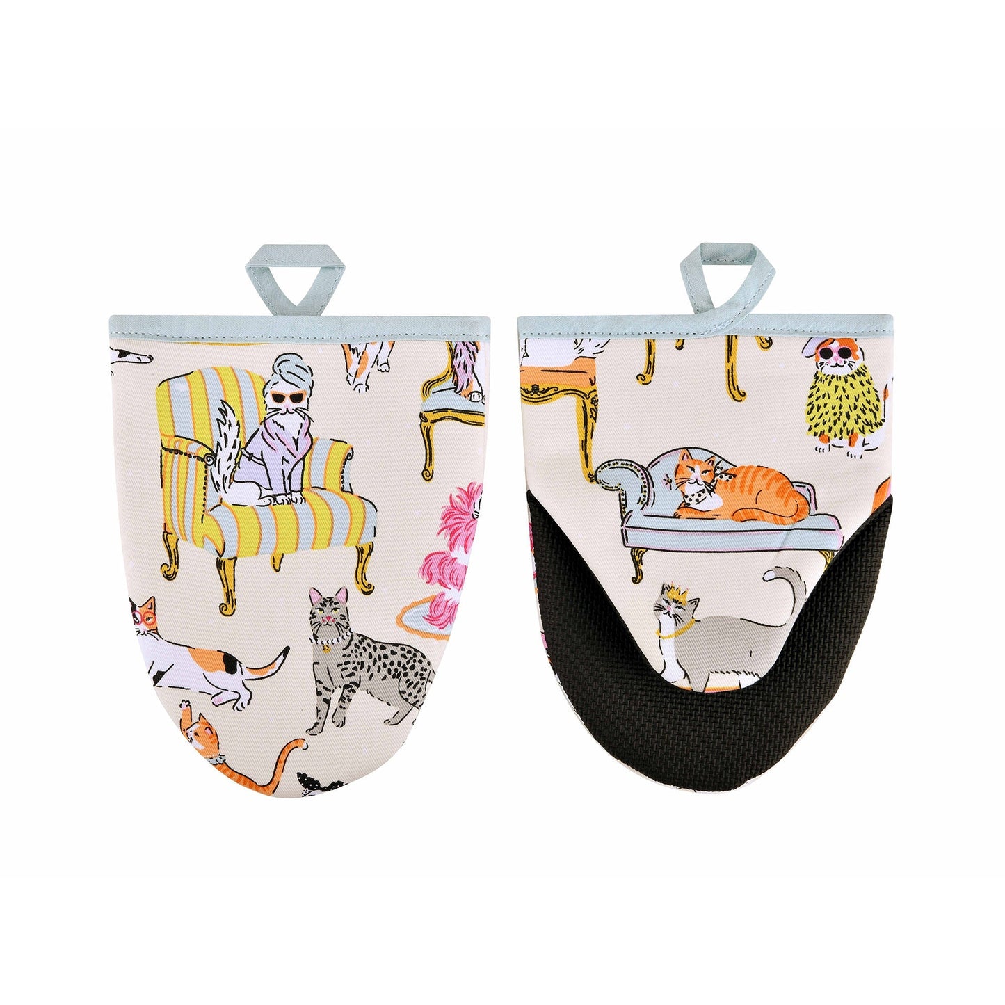 Cool Cats Microwave Mitts Pair