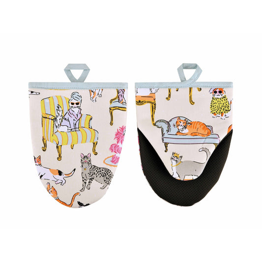 Cool Cats Microwave Mitts Pair