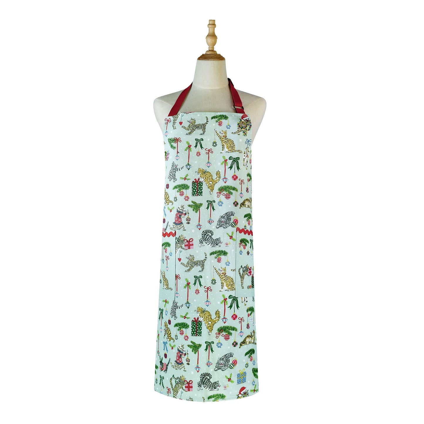Christmas Cats Cotton Apron