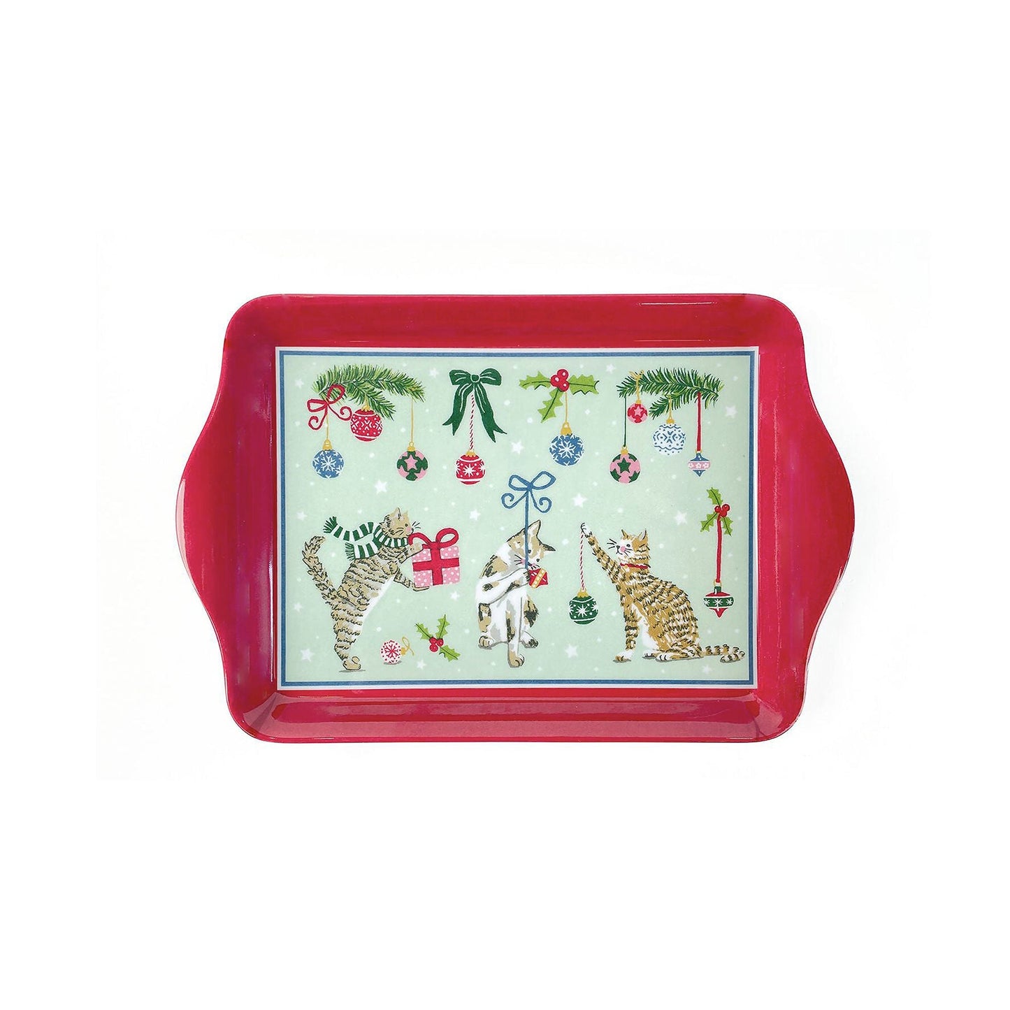Christmas Cats Scatter Tray