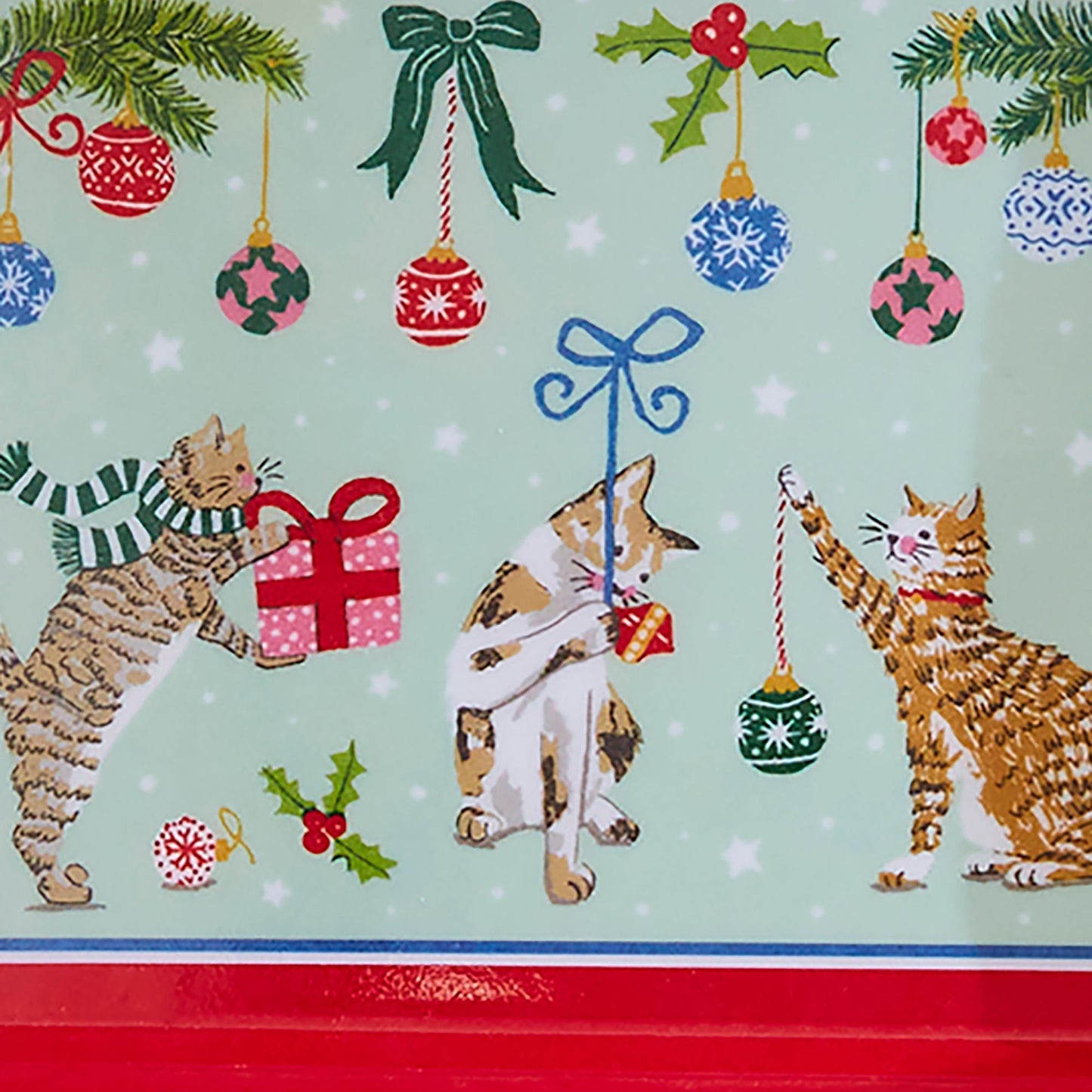 Christmas Cats Scatter Tray