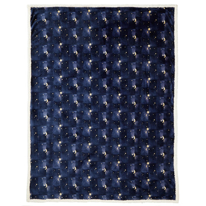 Cosmic Star Throw in Navy