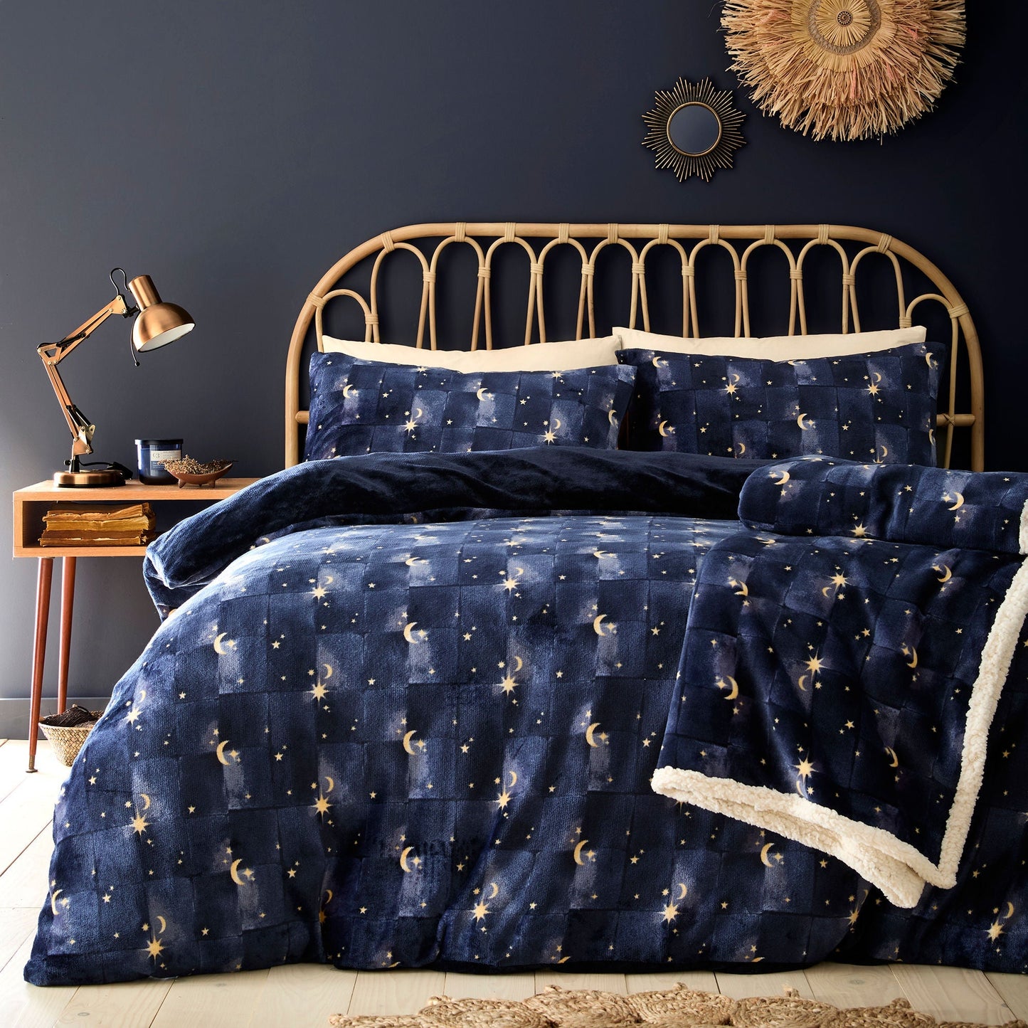 Cosmic Star Throw in Navy