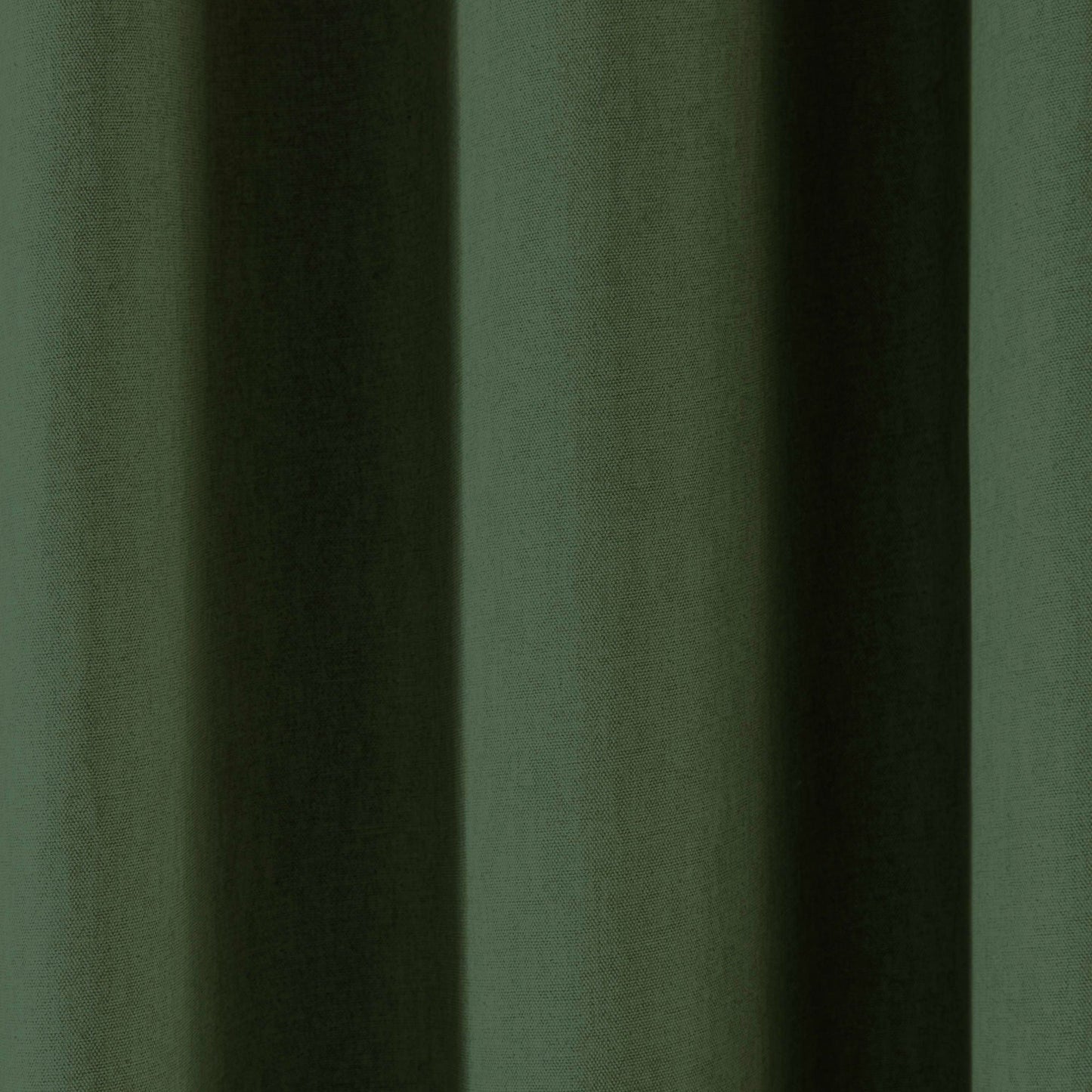 Cannes Eyelet Curtains in Bottle Green