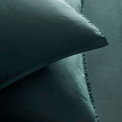 Cassia Duvet Cover Set in Teal