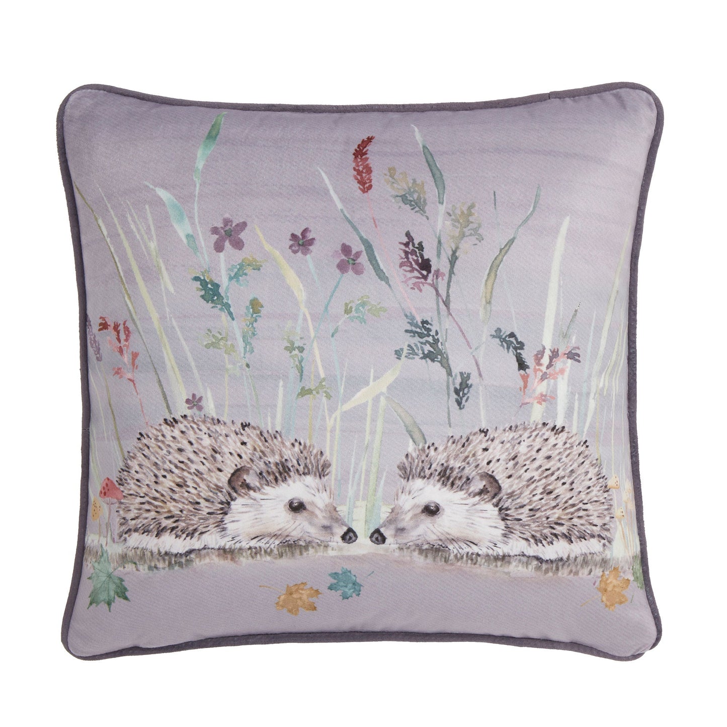 Colville Hedgehog Cushion in Grey